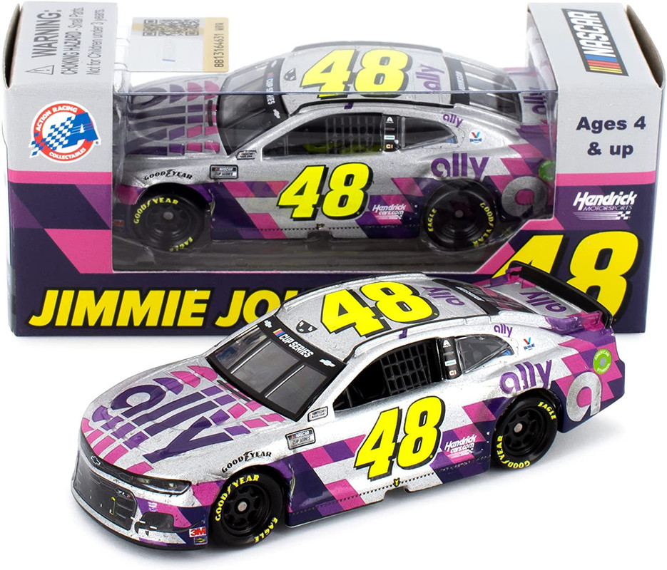 2020 - #48 Jimmie Johnson - Ally Finale Race Version 1:64 - Tinho Toys